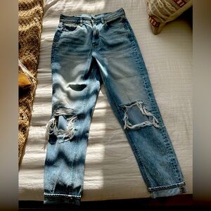 American Eagle ripped jeans